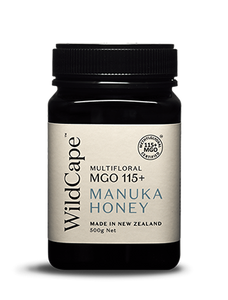 WildCape MGO 115+ Multifloral Manuka Honey 500g (only available in New Zealand domestic market)