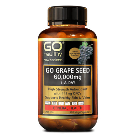 Go Healthy GO GRAPE SEED 60,000MG