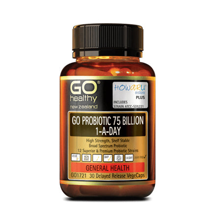Go Healthy GO PROBIOTIC 75 BILLION - 60cap