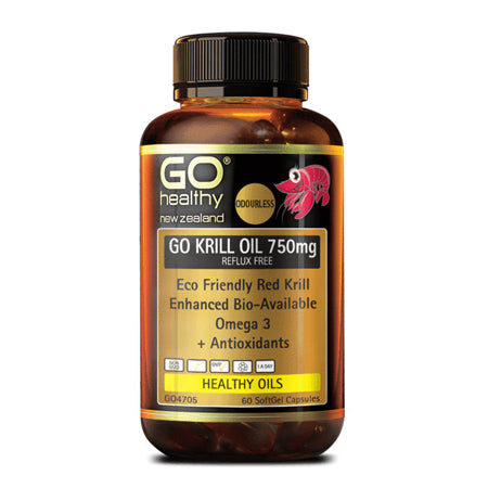 Go Healthy Krill Oil 750 mg 100 cap
